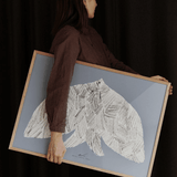 Print - Oiseau von Matías Larraín by The Poster Club