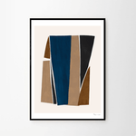 Print - Pieces 01 von Berit Mogensen Lopez