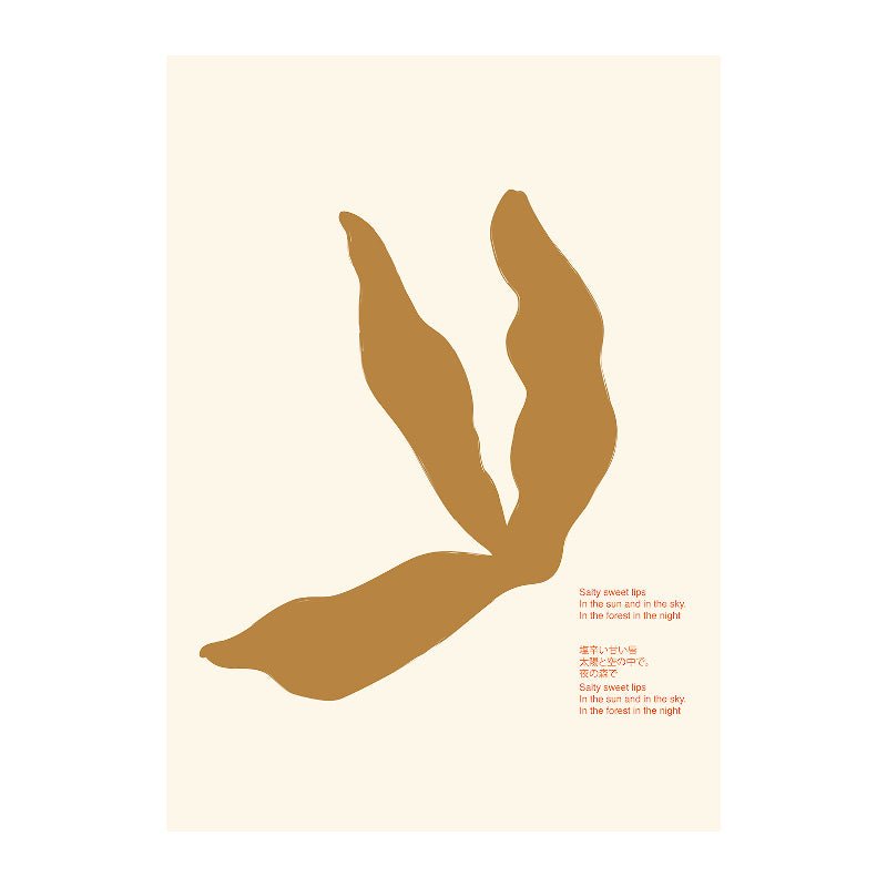 Print - Salty Lips von The Poster Club