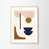 Print - Shapescape 08 von The Poster Club