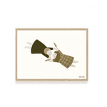 Print - Spread your arms and fly von Ted and Tone