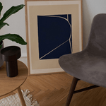 Print - Structure von Mie & Him by The Poster Club