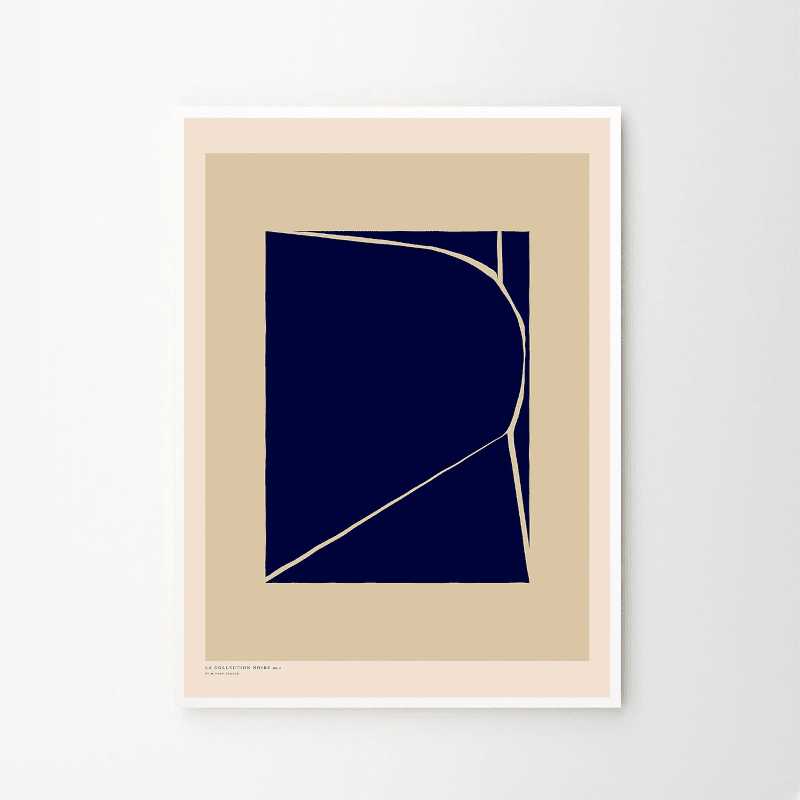 Print - Structure von Mie & Him by The Poster Club