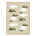 Print - Superheroes 50x70 von Ted & Tone