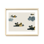Print - Superheroes von Ted & Tone