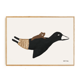 Print - Taking care 50x70 von Ted & Tone