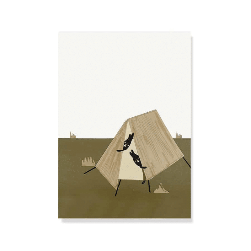 Print - Tentfun von Ted and Tone