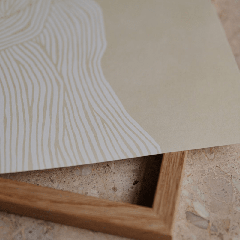 Print - The Line No. 07 von The Poster Club