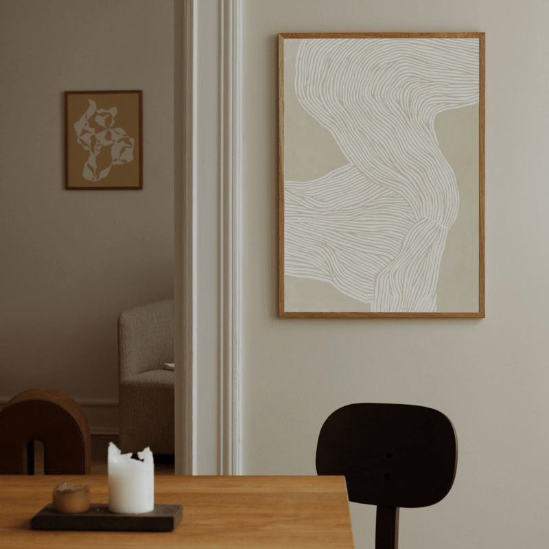 Print - The Line No. 08 von The Poster Club
