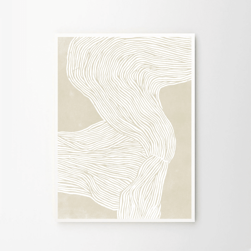 Print - The Line No. 08 von The Poster Club