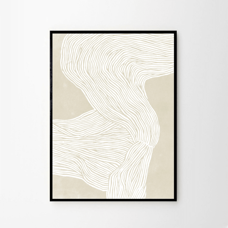 Print - The Line No. 08 von The Poster Club
