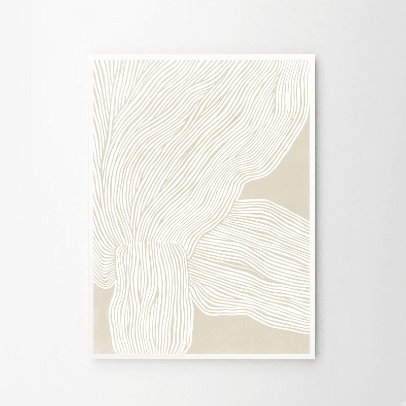 Print - The Line No. 09 von The Poster Club