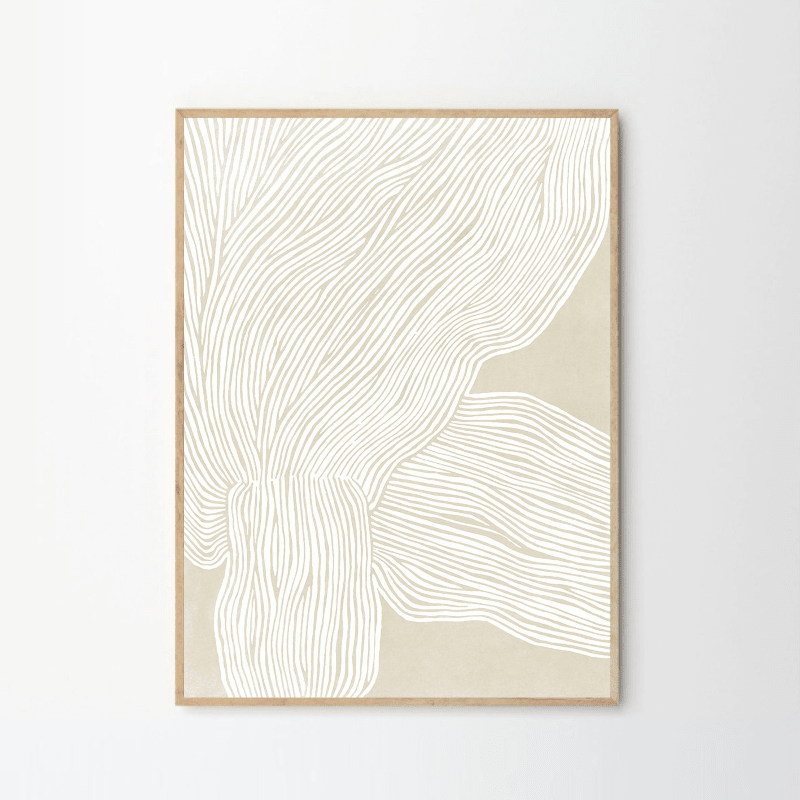 Print - The Line No. 09 von The Poster Club