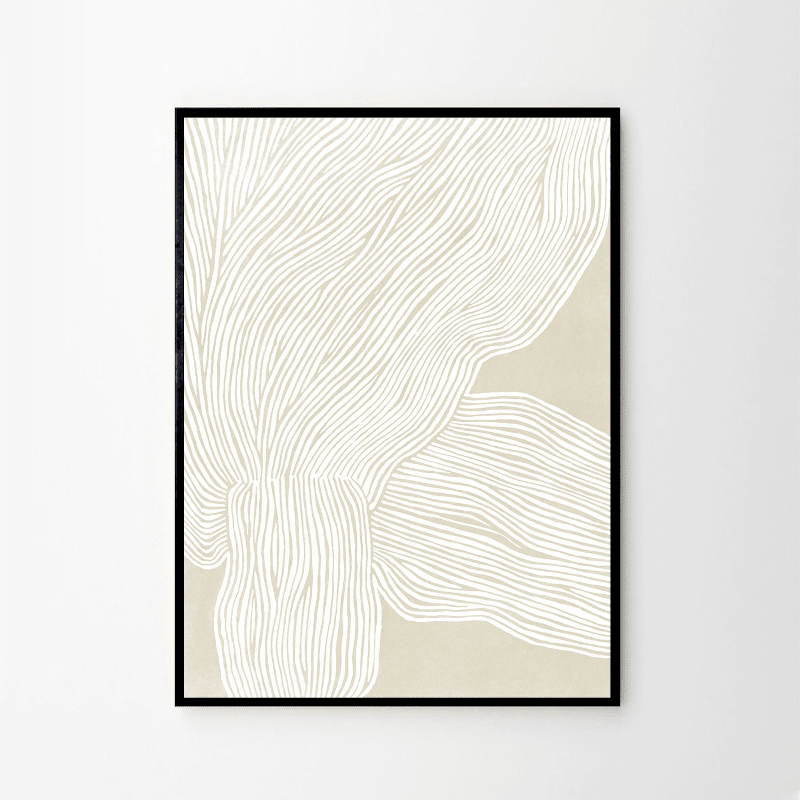 Print - The Line No. 09 von The Poster Club