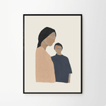 Print – Twin Ladies von The Poster Club