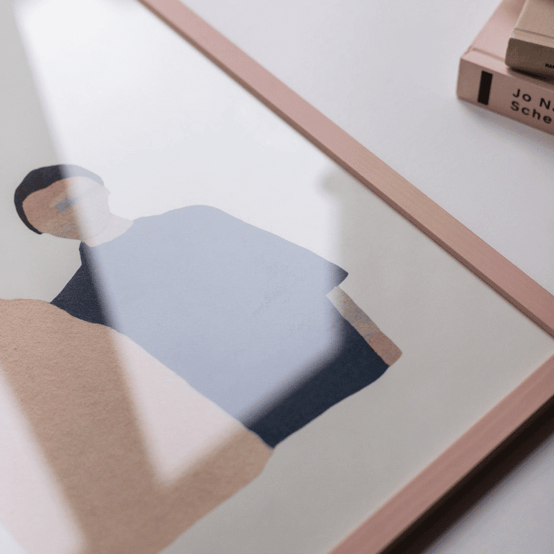 Print – Twin Ladies von The Poster Club