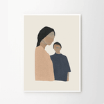 Print – Twin Ladies von The Poster Club