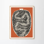 Print - Urn Terracotta von Linnéa Andersson