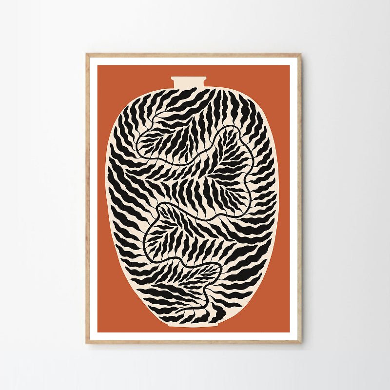 Print - Urn Terracotta von Linnéa Andersson