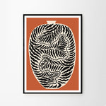 Print - Urn Terracotta von Linnéa Andersson