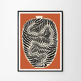 Print - Urn Terracotta von Linnéa Andersson