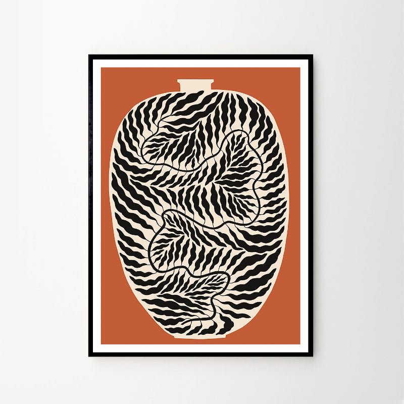 Print - Urn Terracotta von Linnéa Andersson