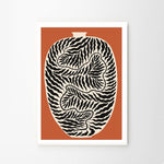 Print - Urn Terracotta von Linnéa Andersson
