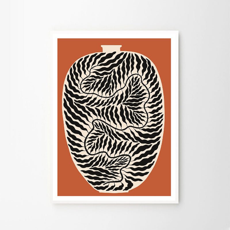 Print - Urn Terracotta von Linnéa Andersson