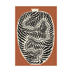 Print - Urn Terracotta von Linnéa Andersson