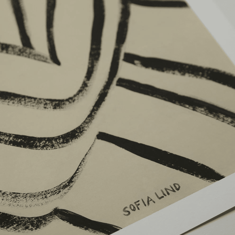 Print - Waiting von The Poster Club