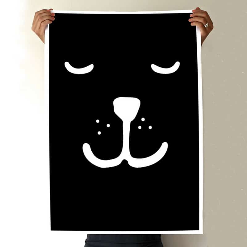 Print XXL - Sleeping Teddy von Tellkiddo