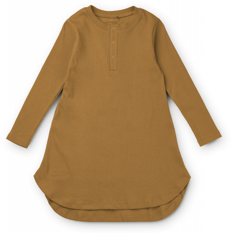 Pyjama Nachthemd - Alva golden caramel von Liewood