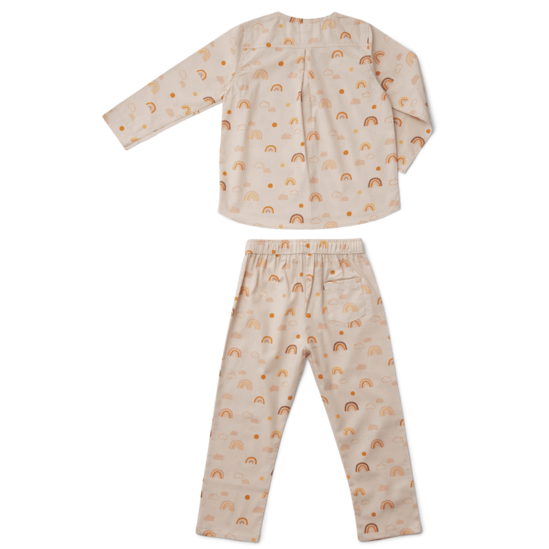 Pyjama - OLLY Rainbow love sandy von Liewood