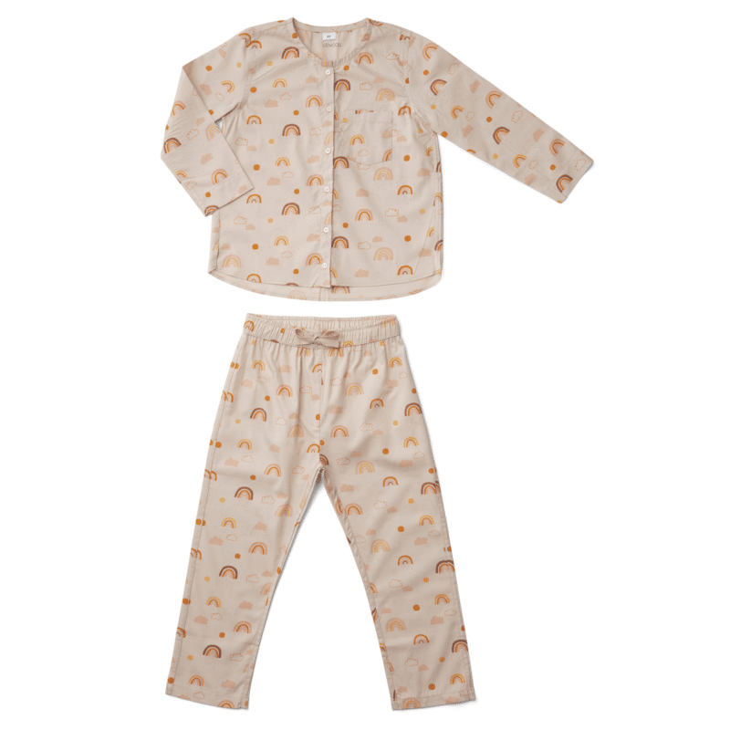 Pyjama - OLLY Rainbow love sandy von Liewood
