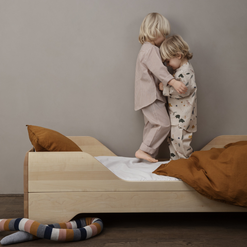 Pyjama - OLLY stripe mustard/weiss von Liewood