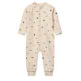 Pyjama Overall – Birk aviator/ecru von Liewood