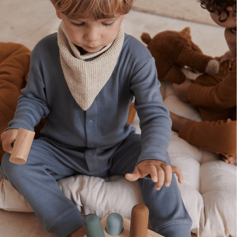 Pyjama Overall - Birk blue fog von Liewood