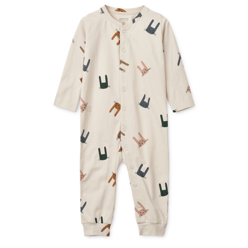 Pyjama Overall – Birk Bunny_sandy von Liewood