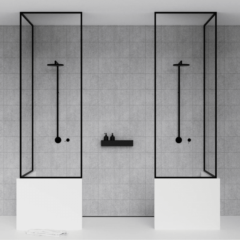 Regal - Bath schwarz von Nichba