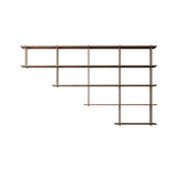 Regal - Bond Walnut Treppe-Zusammenstellung von Fogia