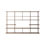 Regal - Bond Walnut Zusammenstellung mit Aussparung von Fogia