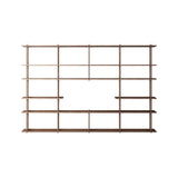 Regal - Bond Walnut Zusammenstellung mit Aussparung von Fogia