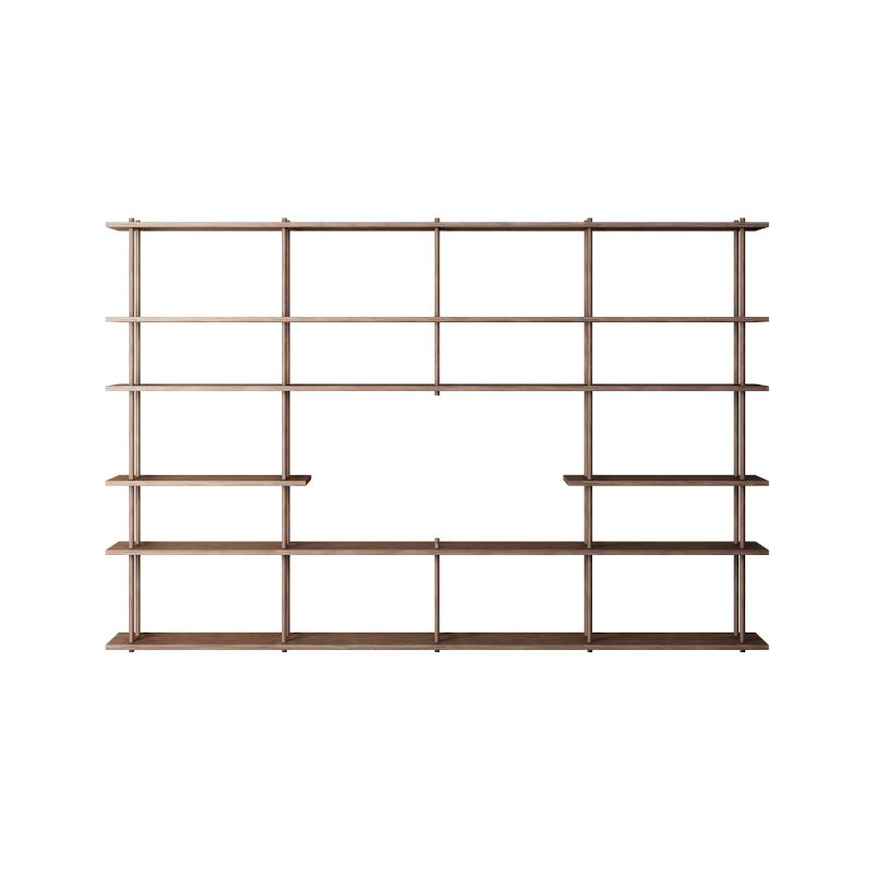 Regal - Bond Walnut Zusammenstellung mit Aussparung von Fogia