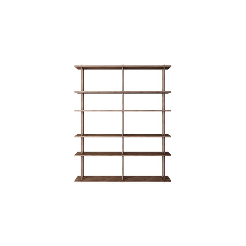 Regal - Bond Walnut 2er Zusammenstellung von Fogia