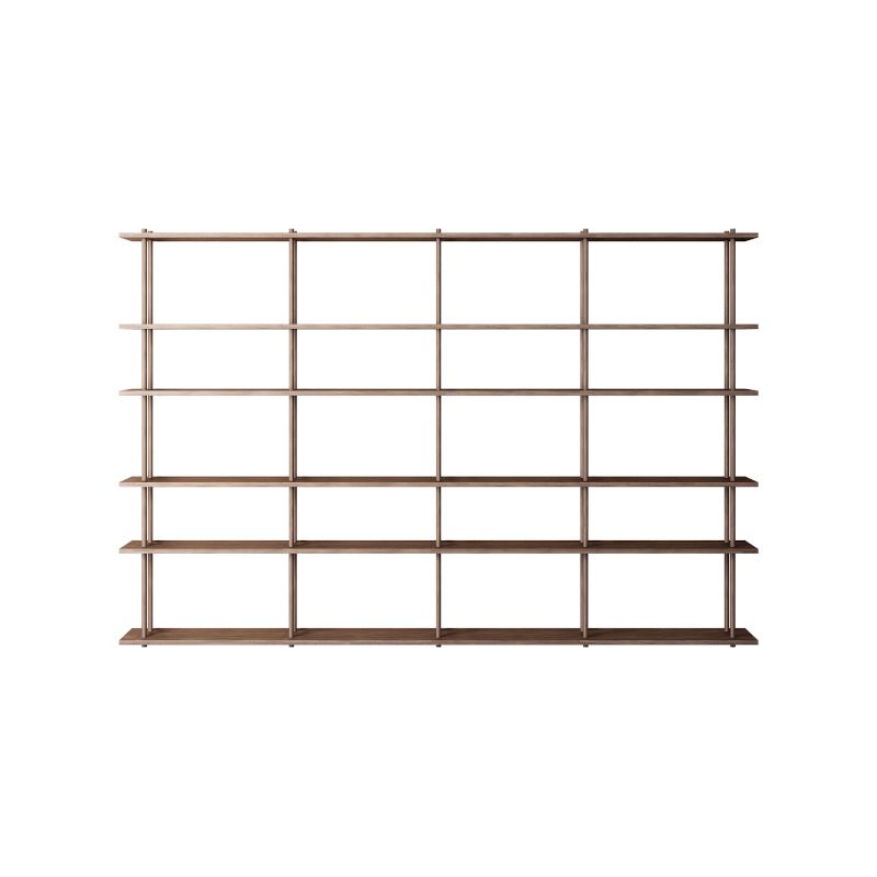 Regal - Bond Walnut 4er Zusammenstellung von Fogia