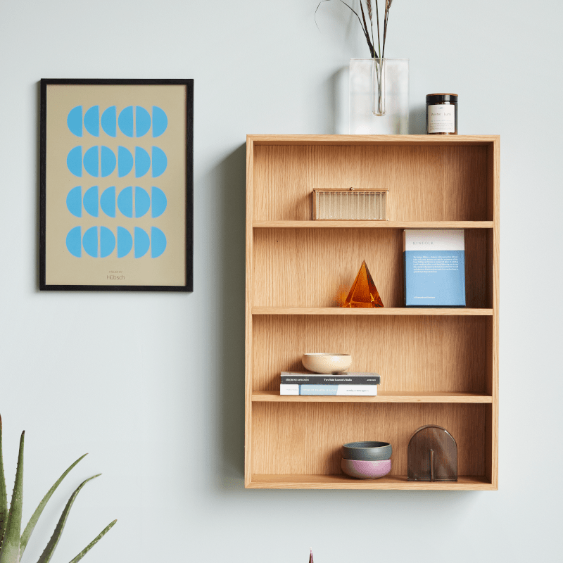 Regal - Cubbie Shelf Unit natur von Hübsch Interior