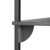 Regal - Sector triple/wide black ash/black von Ferm Living
