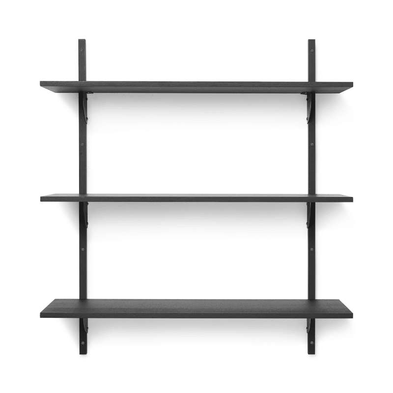 Regal - Sector triple/wide black ash/black von Ferm Living