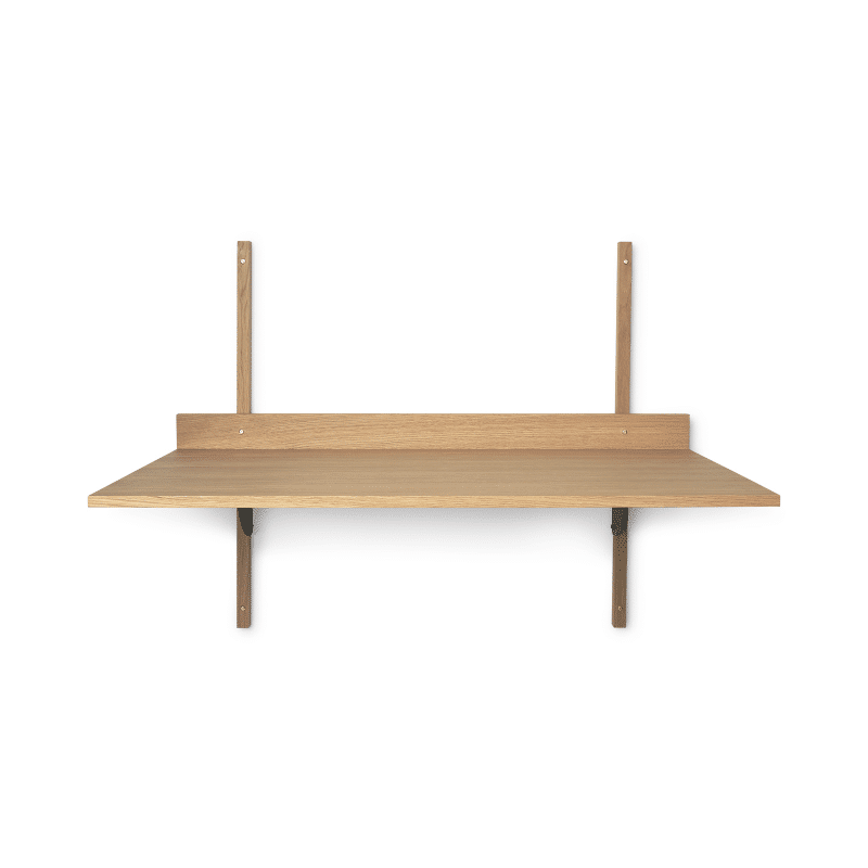 Regal - Sector Desk natural oak/black von Ferm Living