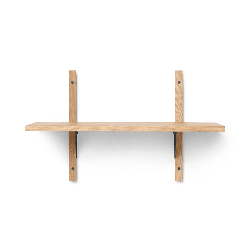 Regal - Sector single/narrow natural oak/black von Ferm Living